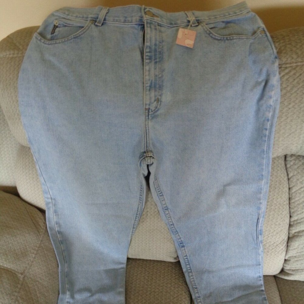 Faded Glory Womens Blue Jeans Pants Straight Leg